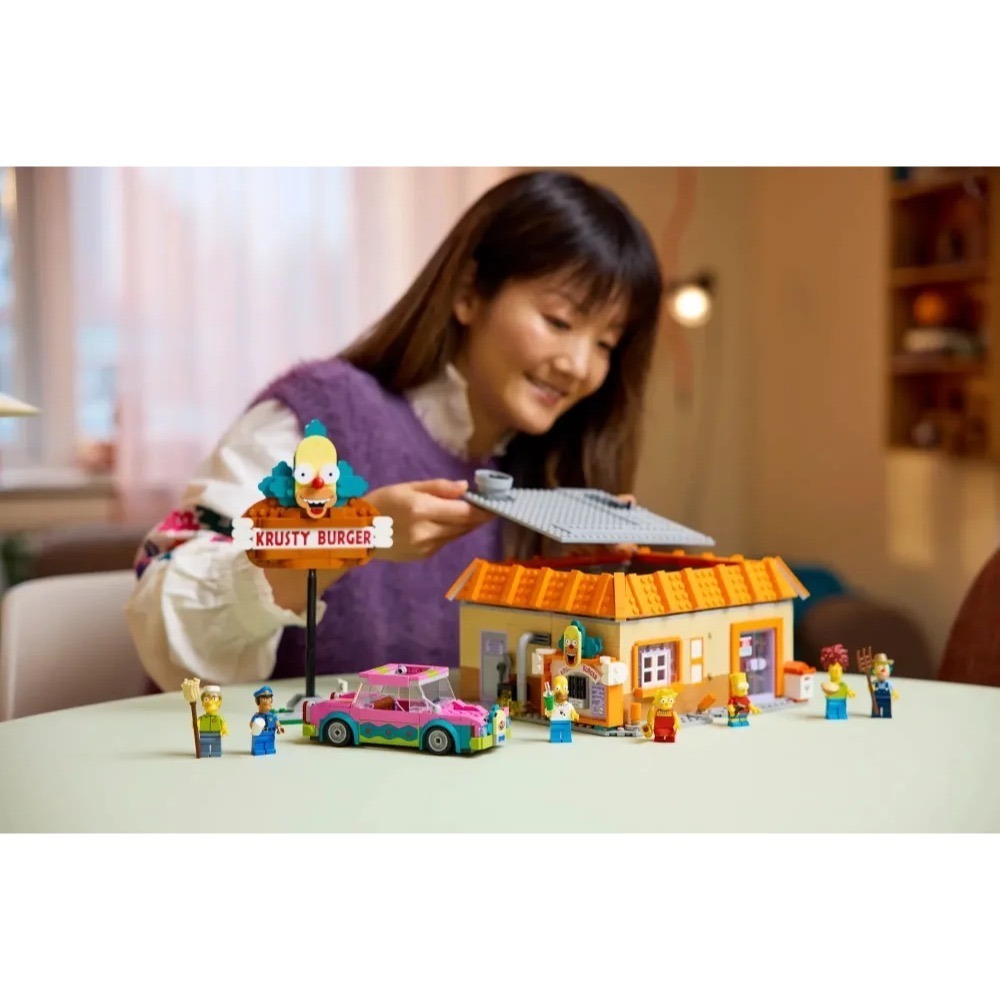 [樂享積木] LEGO 10352 辛普森家庭：庫斯提漢堡 ICONS系列-細節圖5