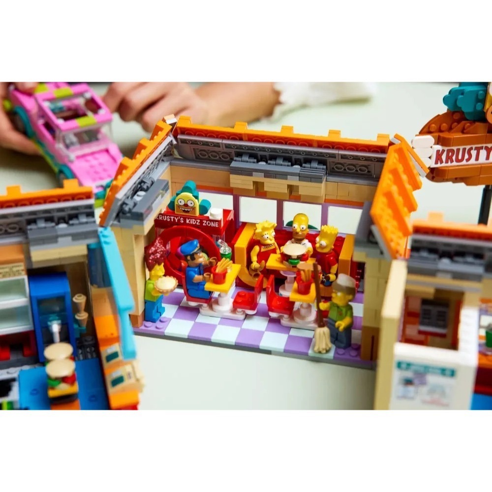 [樂享積木] LEGO 10352 辛普森家庭：庫斯提漢堡 ICONS系列-細節圖6