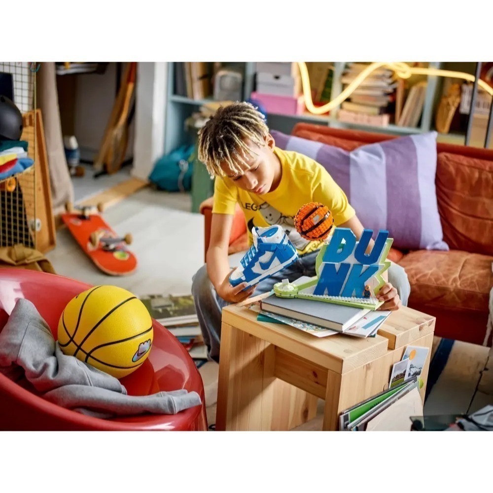 [樂享積木] LEGO 43008 Nike Dunk x LEGO Set ICONS系列-細節圖7