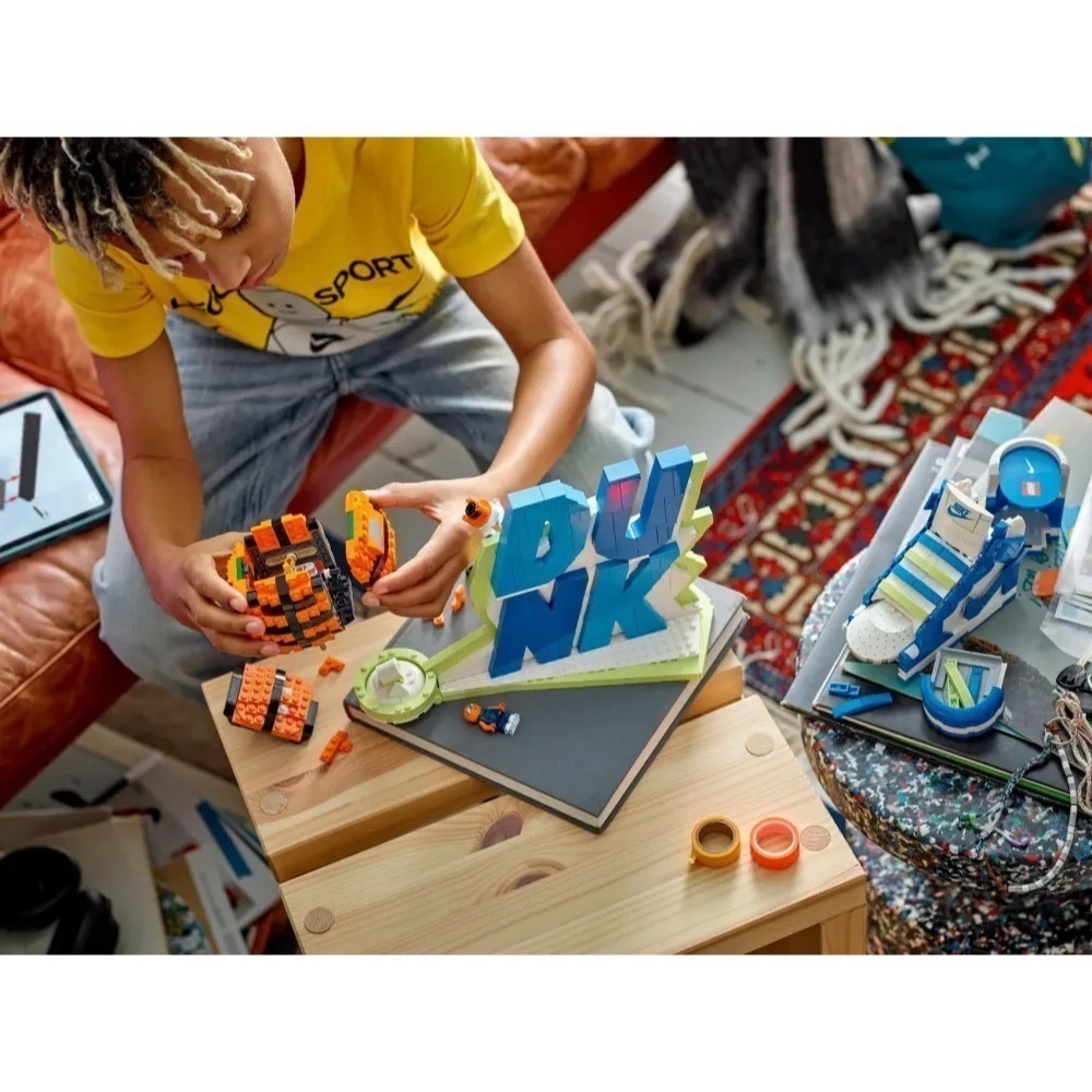 [樂享積木] LEGO 43008 Nike Dunk x LEGO Set ICONS系列-細節圖10