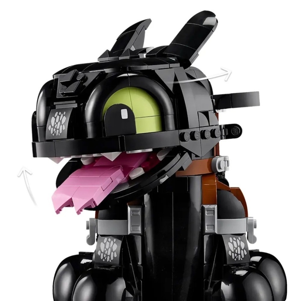 [樂享積木] LEGO 10375 馴龍高手：沒牙 ICONS系列-細節圖7