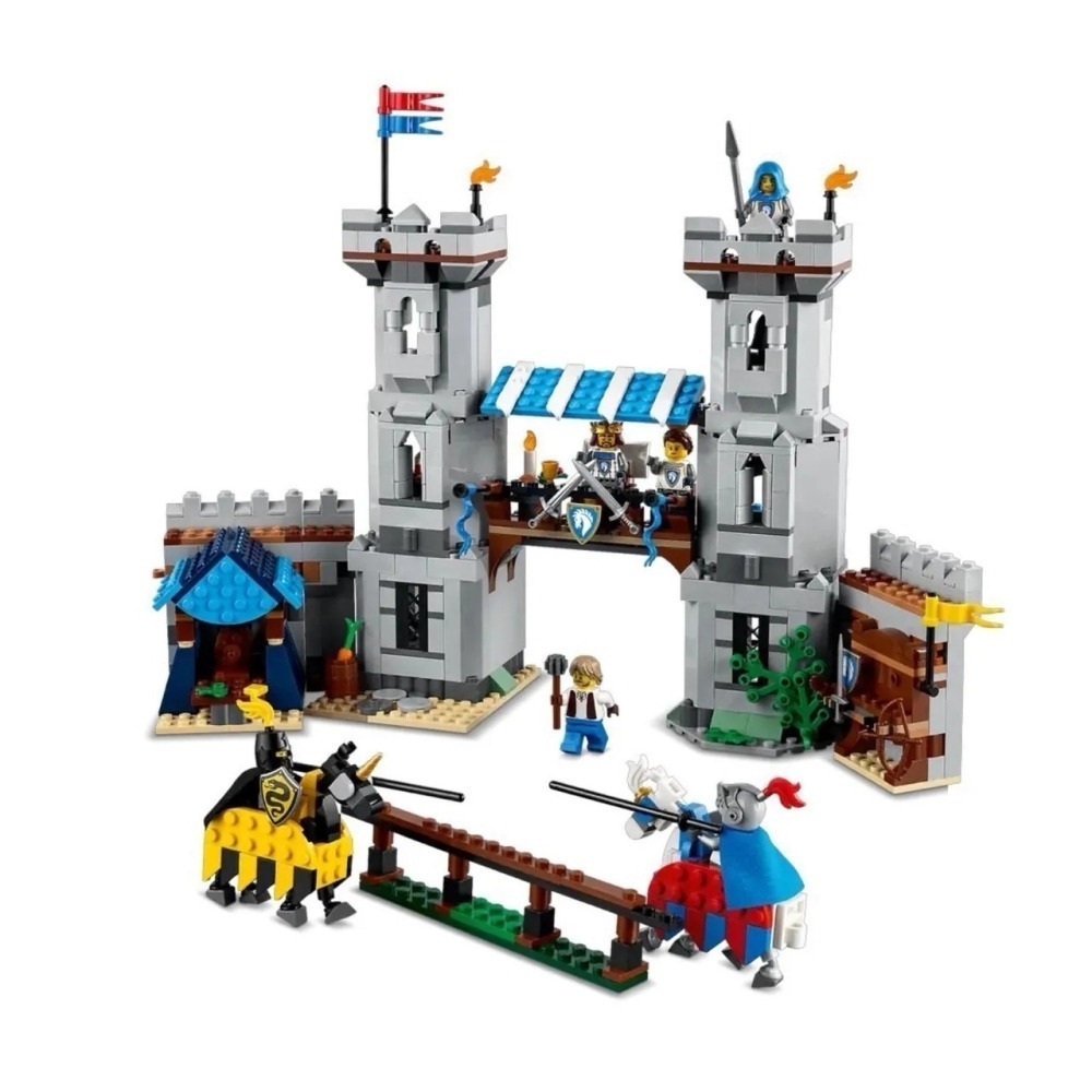 [樂享積木][可刷卡] LEGO 31168 中世紀騎士城堡 創意3合一系列-細節圖5