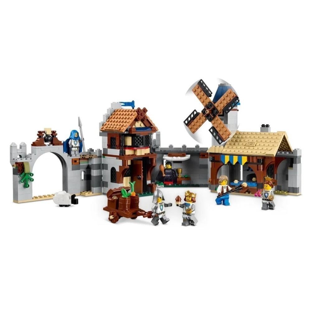 [樂享積木][可刷卡] LEGO 31168 中世紀騎士城堡 創意3合一系列-細節圖6