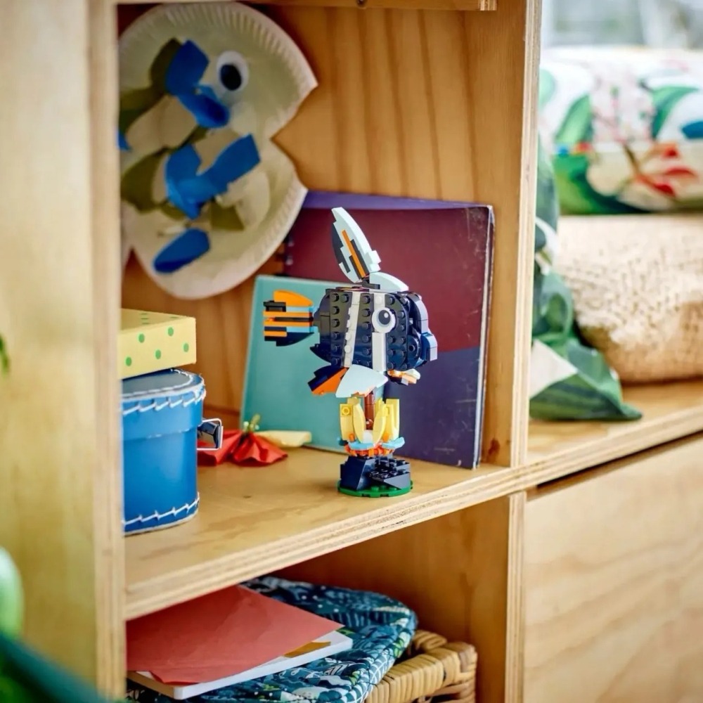 [樂享積木] LEGO 31173 野生動物：熱帶巨嘴鳥 創意3合一系列-細節圖8