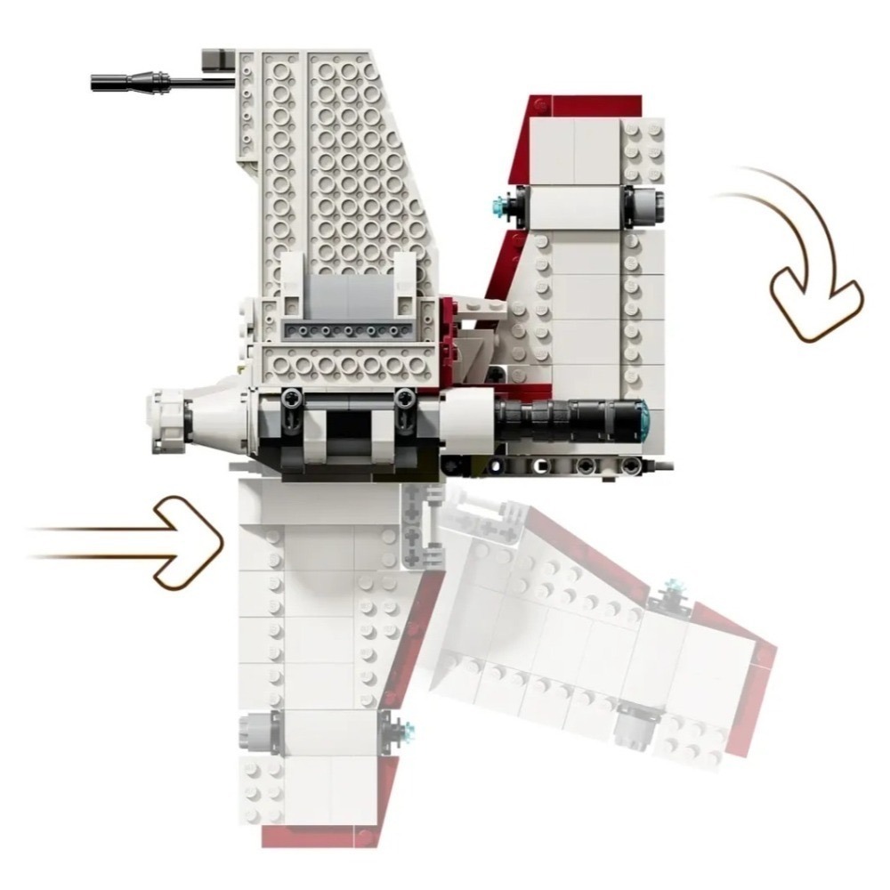 [樂享積木][可刷卡] LEGO 75432 V-19 奔流星際戰機 星際大戰系列-細節圖7