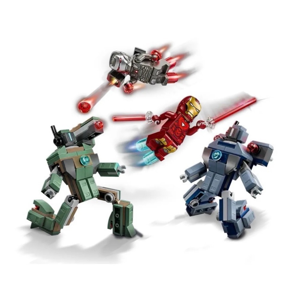 [樂享積木] LEGO 76320 鋼鐵人和戰爭機器大戰漢默鋼鐵士兵 超級英雄系列-細節圖4