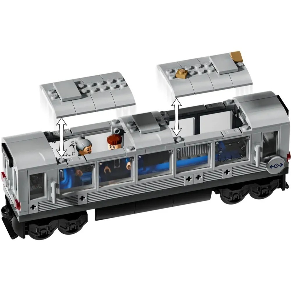 [樂享積木] LEGO 76321 蜘蛛人大戰八爪博士地鐵列車場景 超級英雄系列-細節圖5