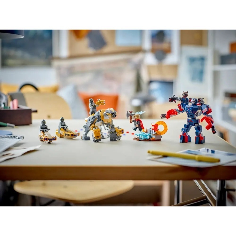 [樂享積木] LEGO 76322 《復仇者聯盟：終局之戰》索爾大戰奇塔瑞 超級英雄系列-細節圖4