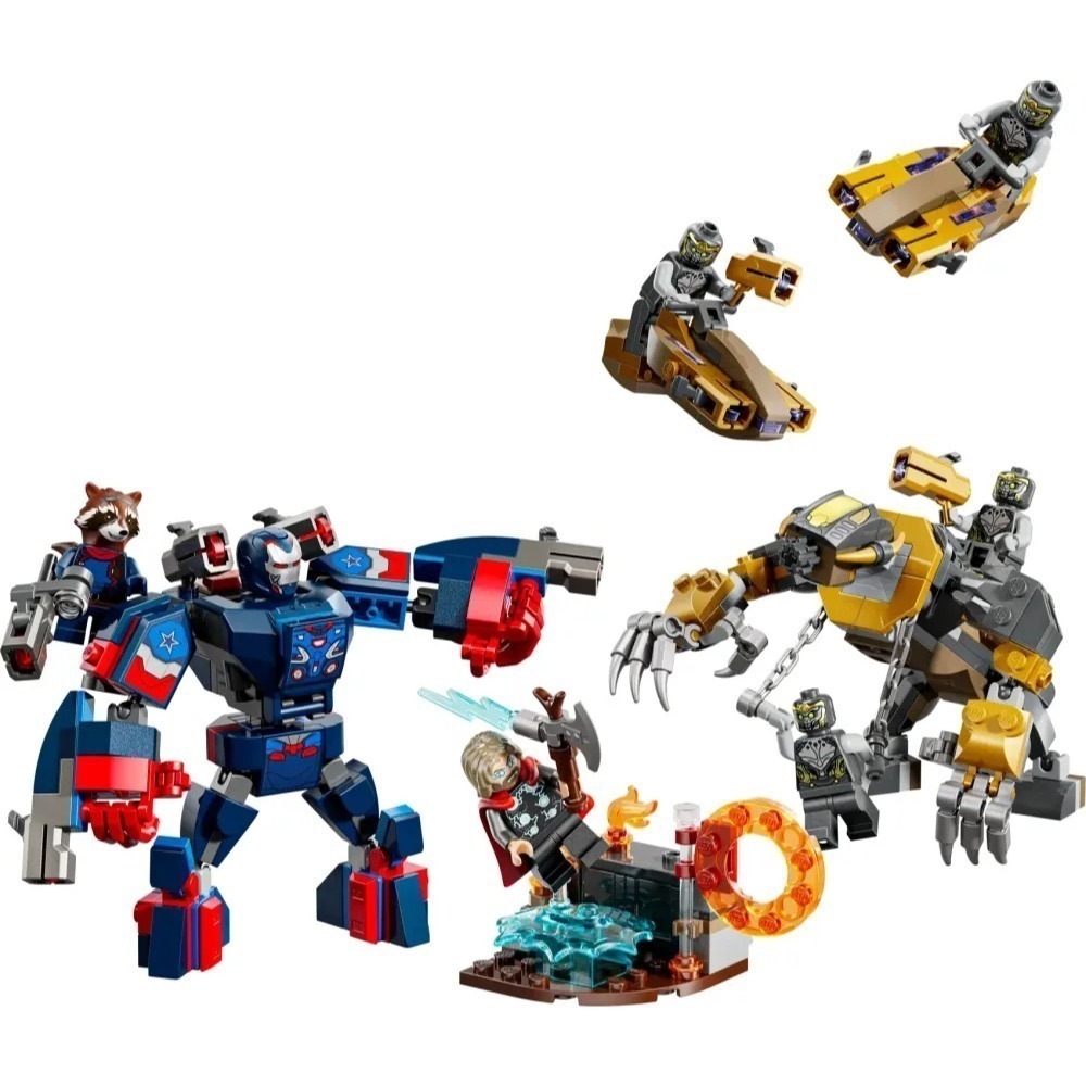 [樂享積木][可刷卡] LEGO 76322 《復仇者聯盟：終局之戰》索爾大戰奇塔瑞 超級英雄系列-細節圖3