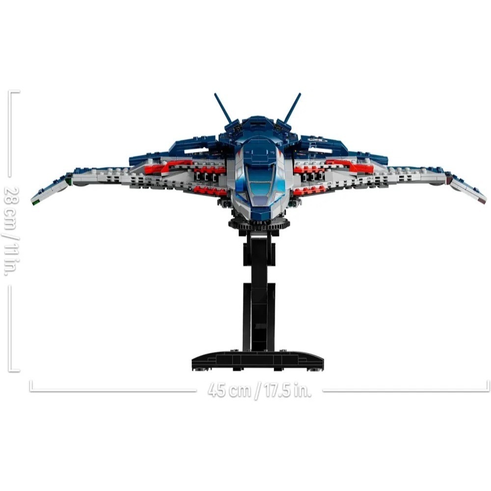 [樂享積木][可刷卡] LEGO 76325 《復仇者聯盟 2：奧創紀元》昆式戰機 超級英雄系列-細節圖5