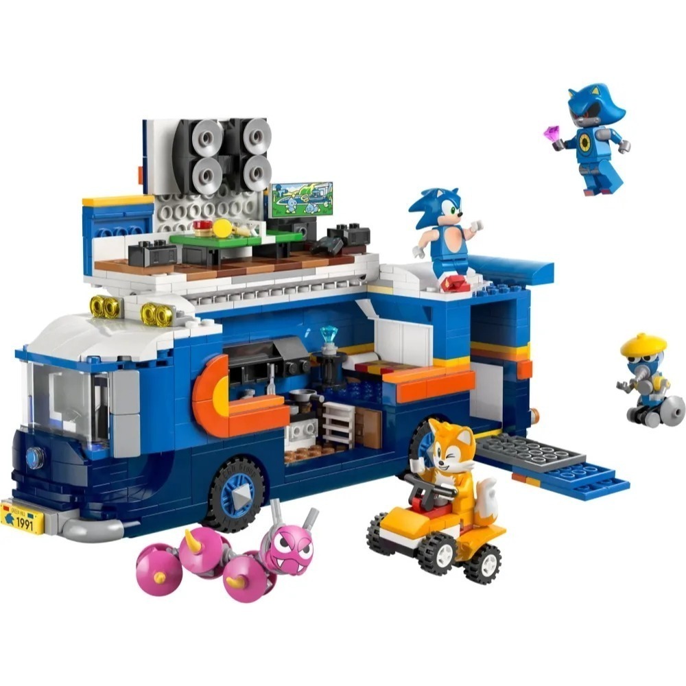 [樂享積木][可刷卡] LEGO 77006 索尼克小隊指揮車 音速小子系列-細節圖3