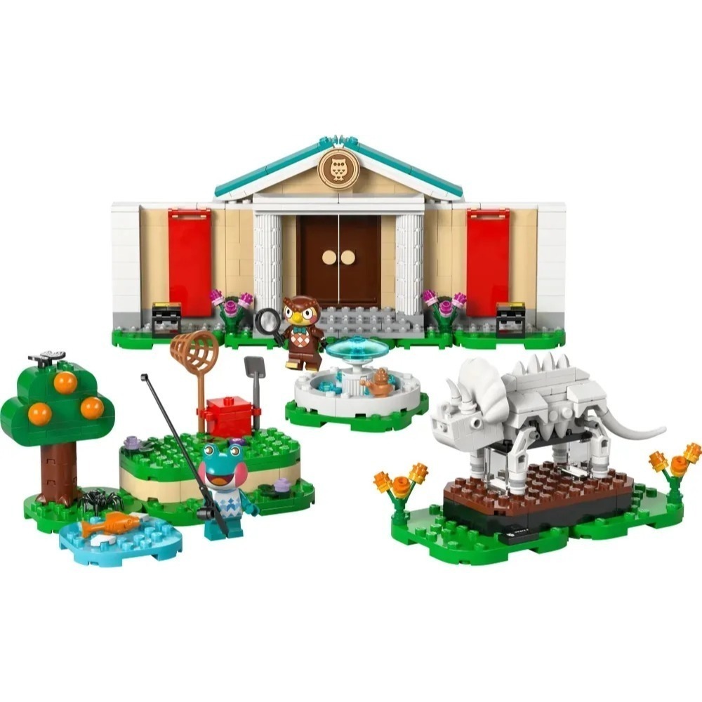 [樂享積木][可刷卡] LEGO 77056 傅達與森林博物館 動物森友會系列-細節圖3