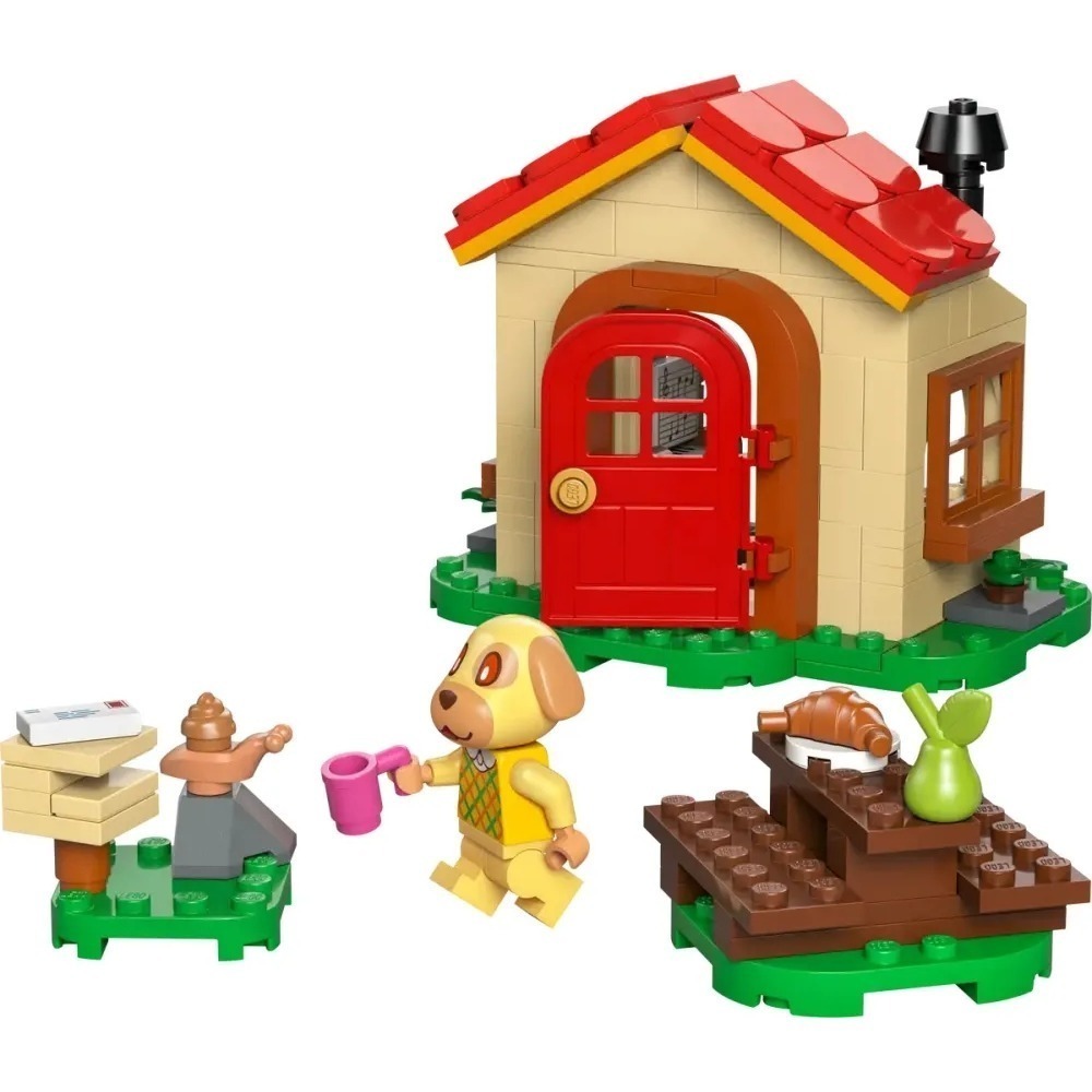 [樂享積木][可刷卡] LEGO 77058 牛奶糖的小家 動物森友會系列-細節圖3