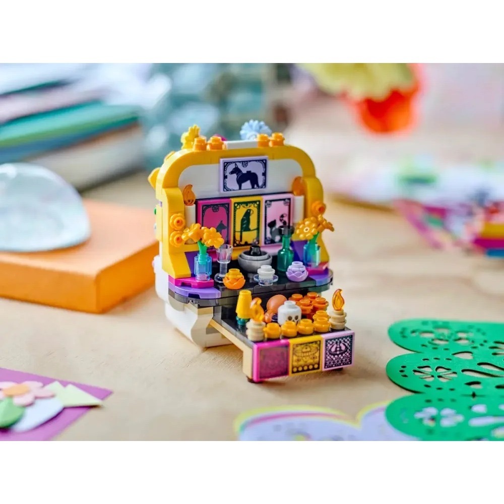 [樂享積木] LEGO 40825 萬聖節花園/40822 南瓜燈皮卡車/40811 亡靈節祭壇-細節圖9