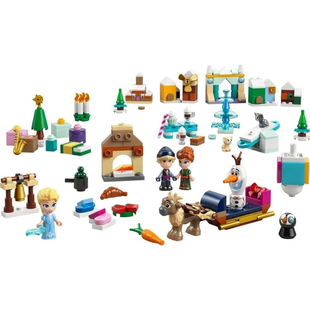 [樂享積木] LEGO 43273 迪士尼冰雪奇緣 2025 年驚喜月曆 迪士尼系列-細節圖5