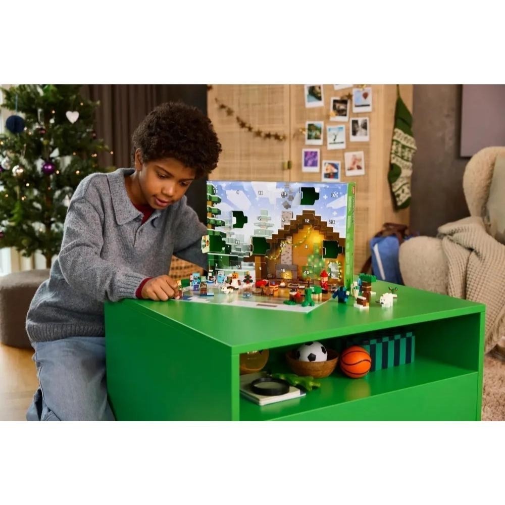 [樂享積木] LEGO 21280 Minecraft  2025 年驚喜月曆 Minecraft 系列-細節圖4