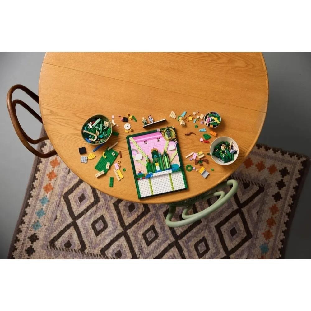 [樂享積木] LEGO 75685 翡翠城壁飾 Wicked系列-細節圖9