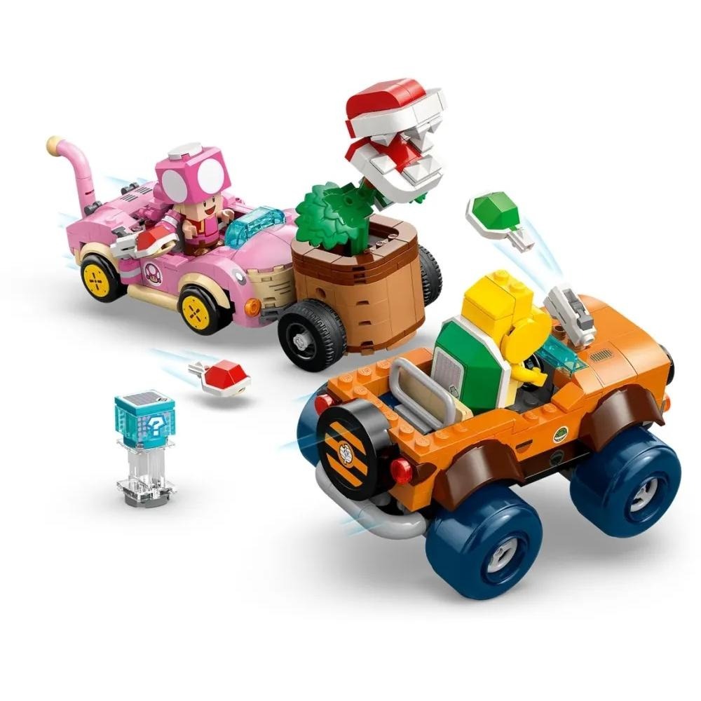 [樂享積木] LEGO 72044 瑪利歐賽車™ - 咬下去！吞食花 瑪利歐系列-細節圖5