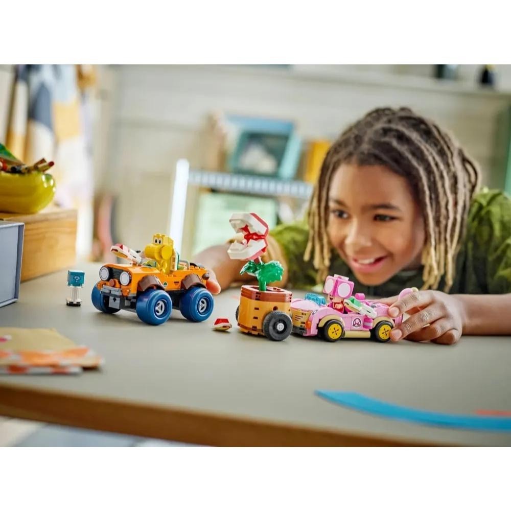 [樂享積木] LEGO 72044 瑪利歐賽車™ - 咬下去！吞食花 瑪利歐系列-細節圖9