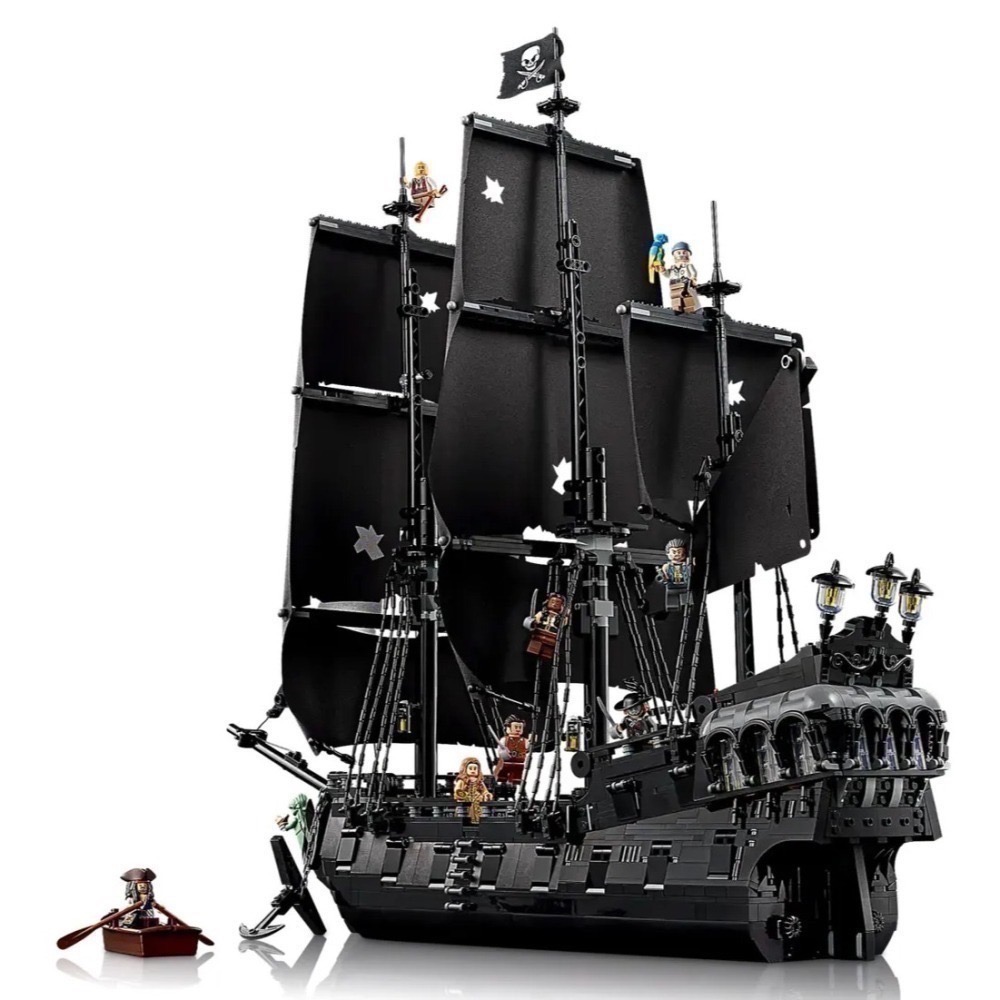 [樂享積木] LEGO 10365 黑珍珠號 加勒比海盜 神鬼奇航 ICONS系列-細節圖4