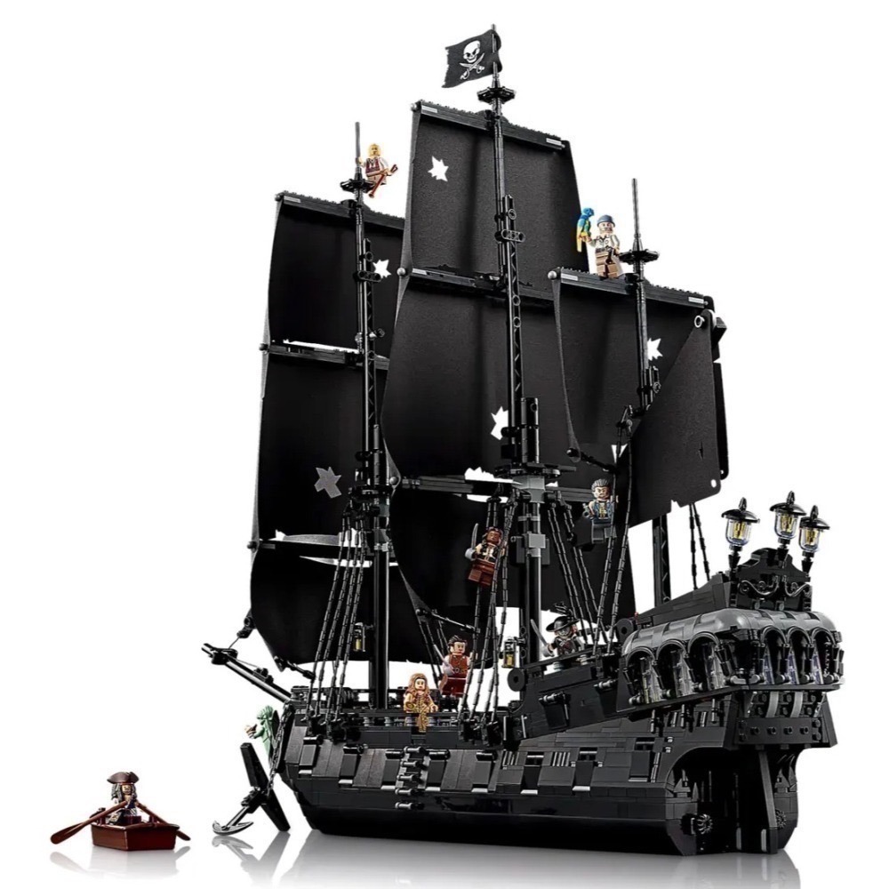 [樂享積木] LEGO 10365 黑珍珠號 加勒比海盜 神鬼奇航 ICONS系列-細節圖4