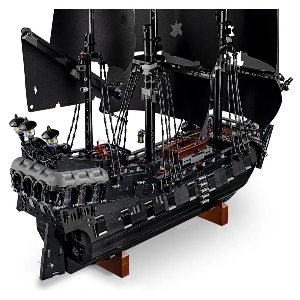 [樂享積木] LEGO 10365 黑珍珠號 加勒比海盜 神鬼奇航 ICONS系列-細節圖5