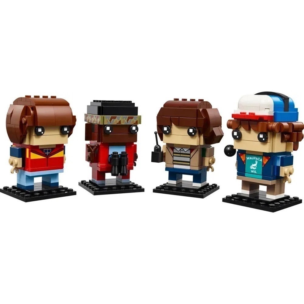 [樂享積木][可刷卡] LEGO 40801 麥克、達斯汀、路卡斯和威爾玩偶 BrickHeadz系列-細節圖3