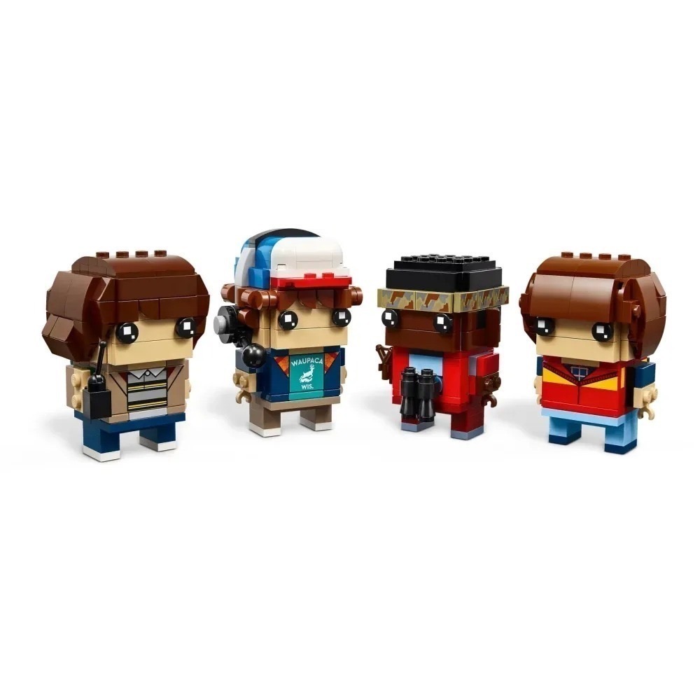 [樂享積木][可刷卡] LEGO 40801 麥克、達斯汀、路卡斯和威爾玩偶 BrickHeadz系列-細節圖4