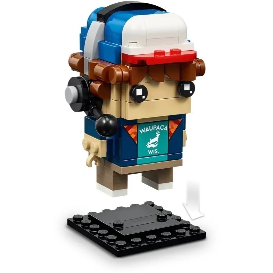 [樂享積木][可刷卡] LEGO 40801 麥克、達斯汀、路卡斯和威爾玩偶 BrickHeadz系列-細節圖5