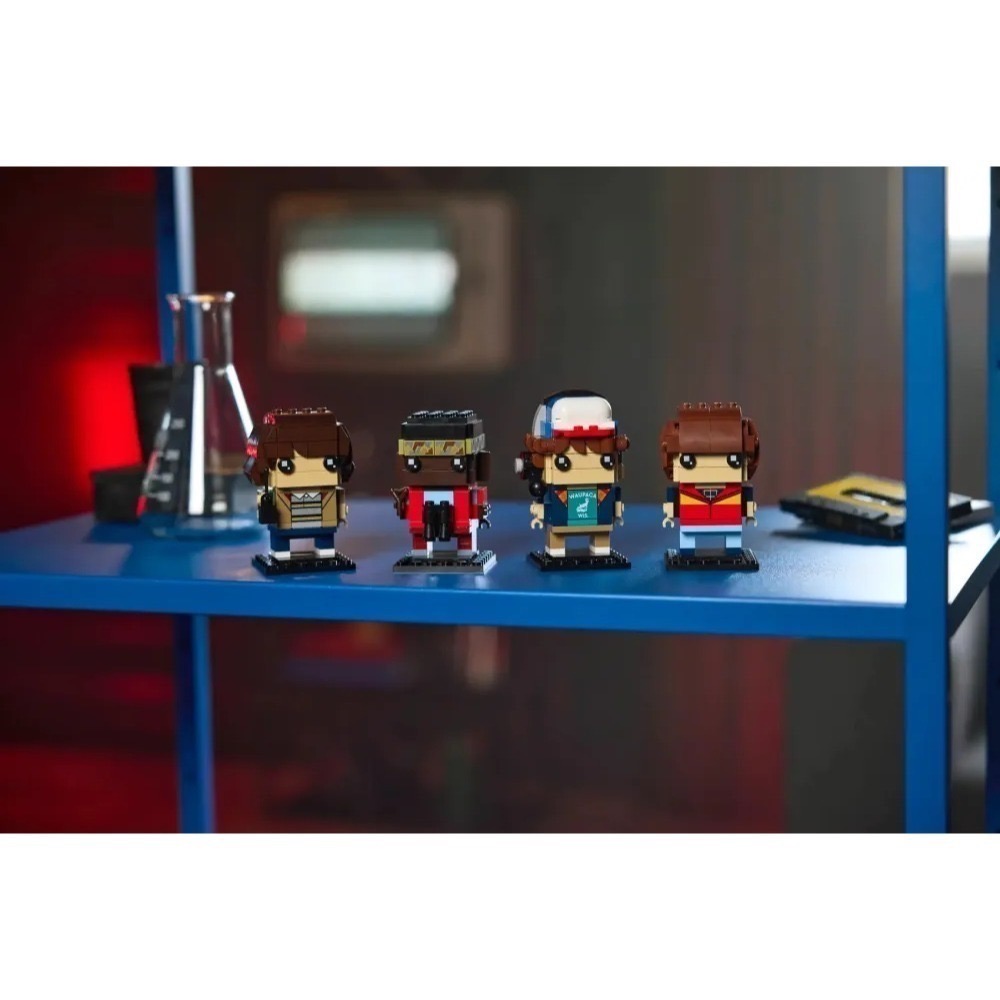 [樂享積木][可刷卡] LEGO 40801 麥克、達斯汀、路卡斯和威爾玩偶 BrickHeadz系列-細節圖6