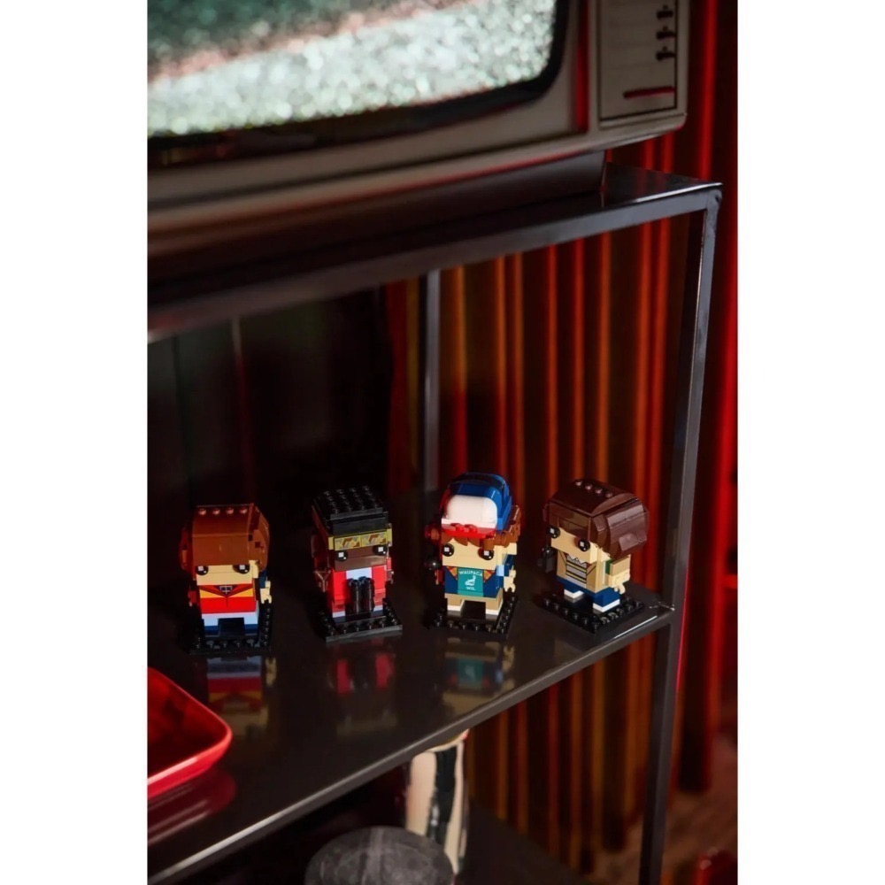 [樂享積木][可刷卡] LEGO 40801 麥克、達斯汀、路卡斯和威爾玩偶 BrickHeadz系列-細節圖7