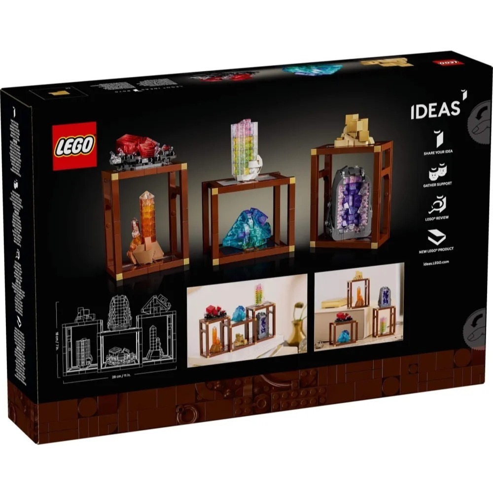 [樂享積木] LEGO 21362 礦物集錦 IDEAS系列-細節圖2