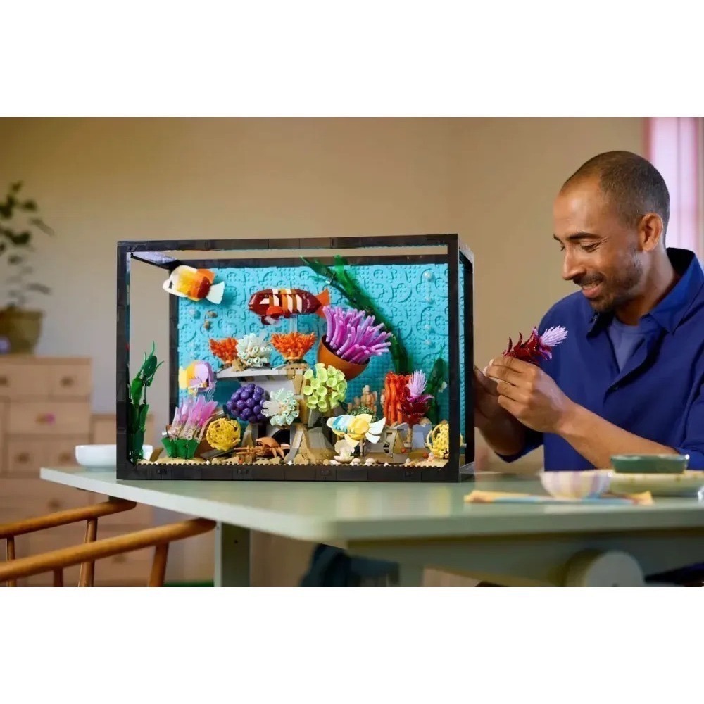 [樂享積木] LEGO 10366 熱帶水族箱 ICONS系列-細節圖5