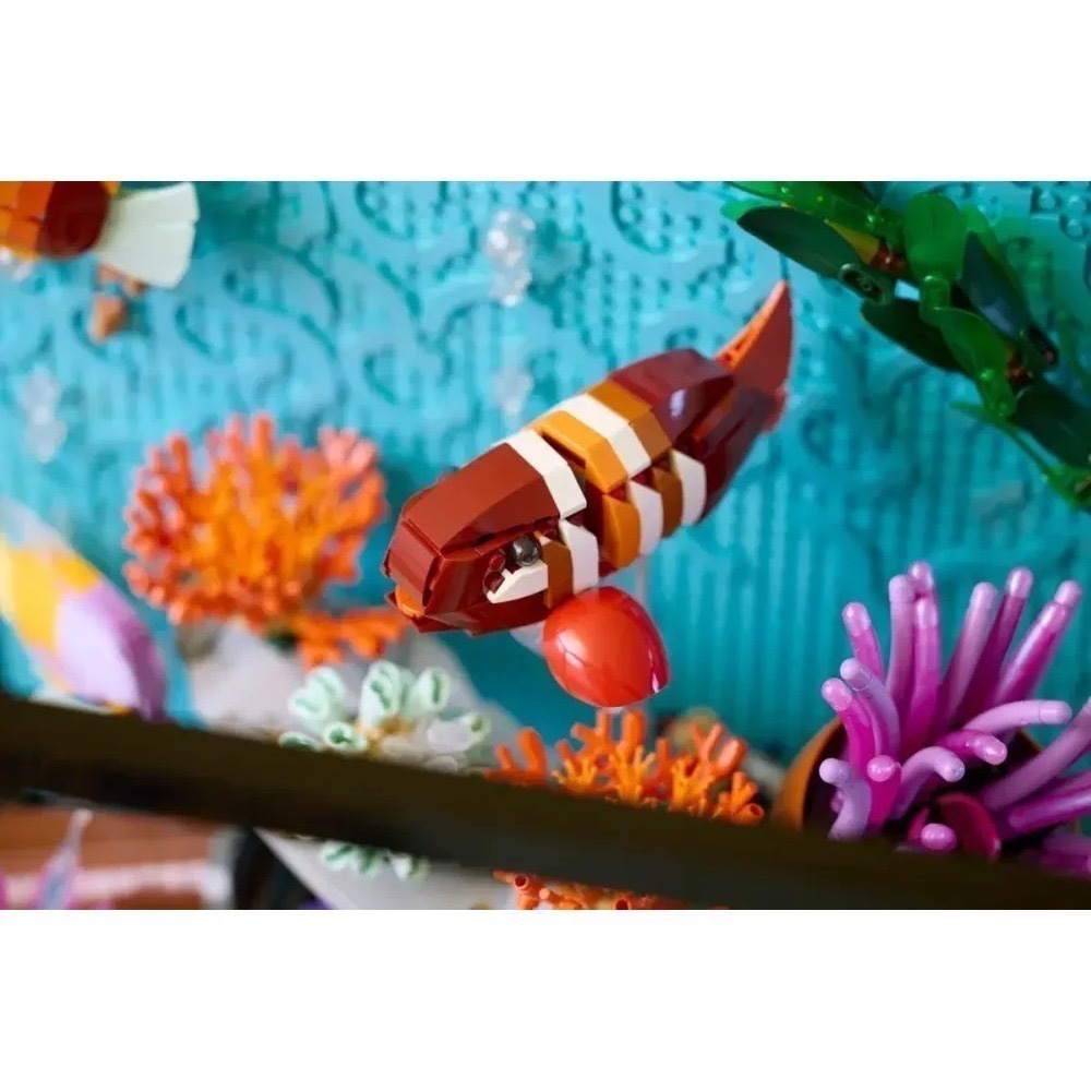 [樂享積木][可刷卡] LEGO 10366 熱帶水族箱 ICONS系列-細節圖9