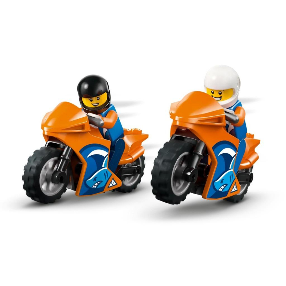 [樂享積木] LEGO 60491 摩托車運輸車 城市系列-細節圖4