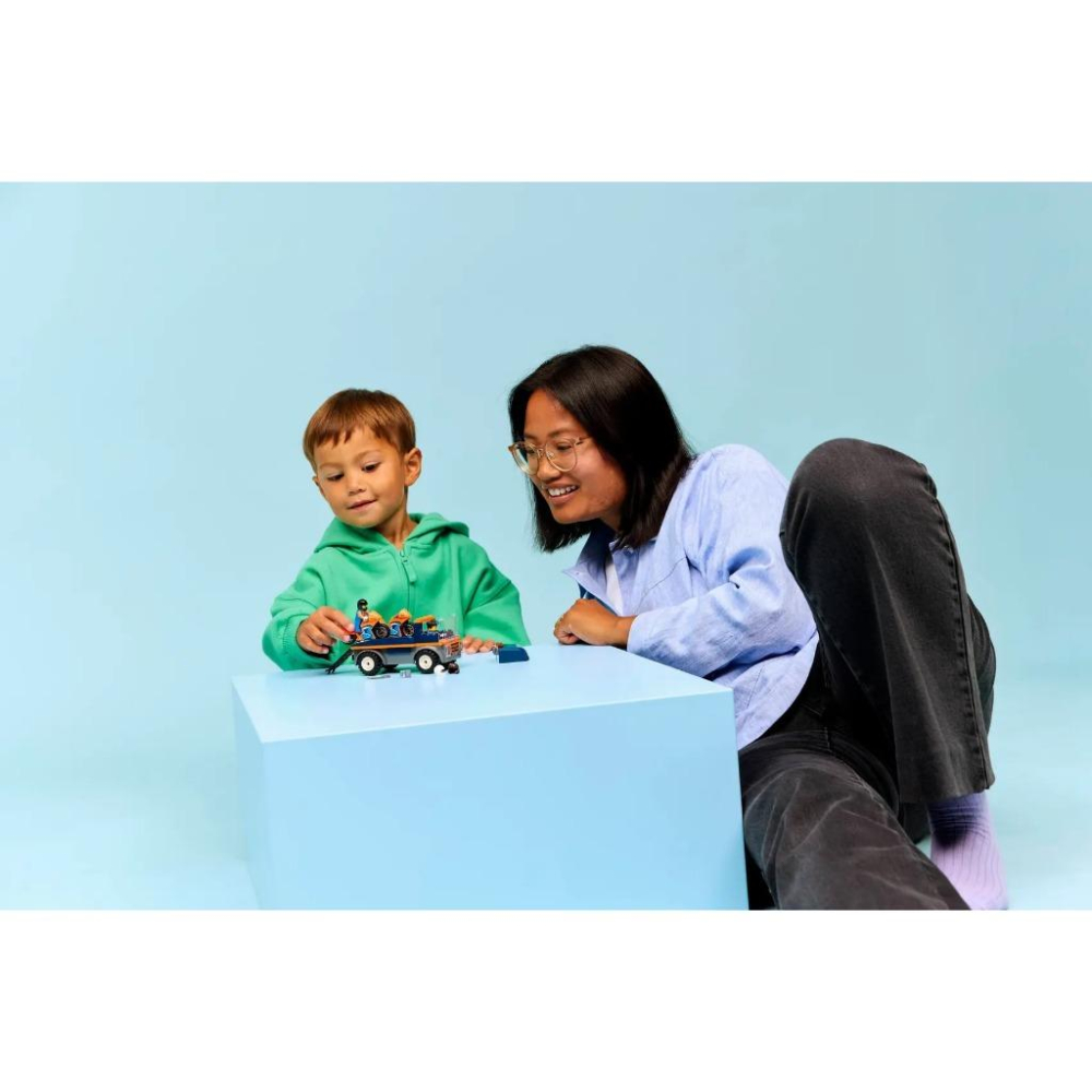 [樂享積木] LEGO 60491 摩托車運輸車 城市系列-細節圖8