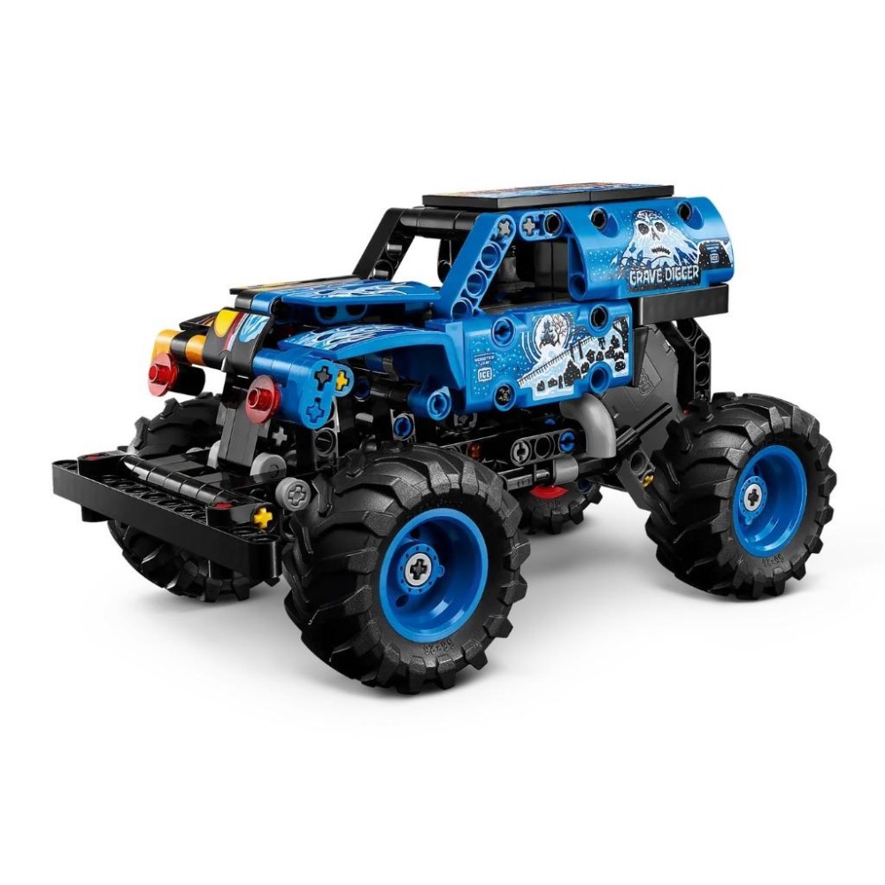 [樂享積木] LEGO 42219 Monster Jam Grave Digger 火與冰 科技系列-細節圖6