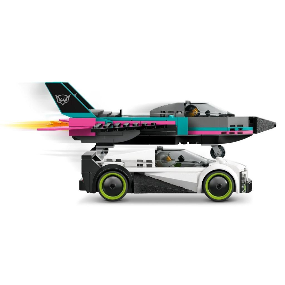 [樂享積木] LEGO 60489 噴射機 vs. 汽車 城市系列-細節圖4