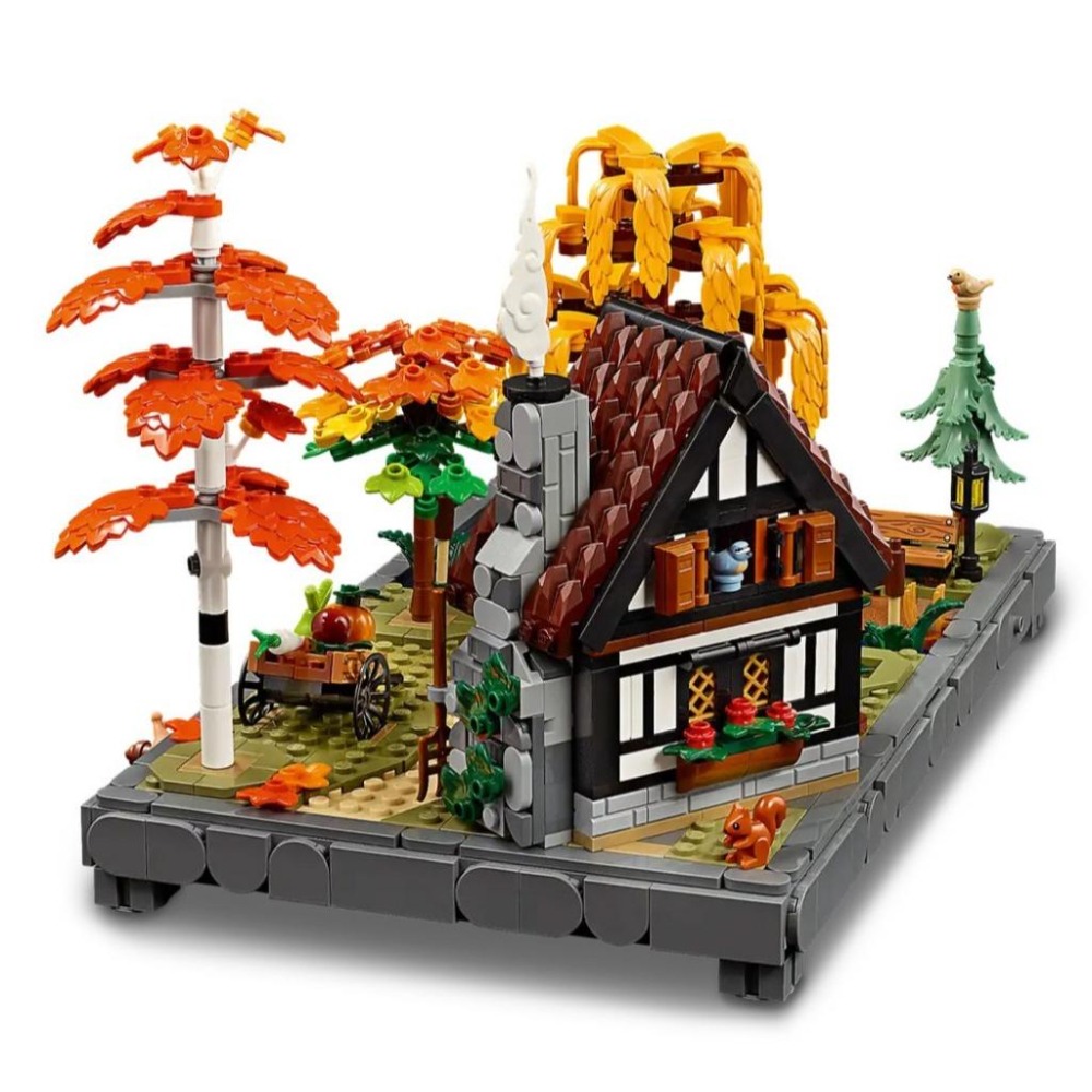 [樂享積木] LEGO 11372 秋季小屋庭園 ICONS系列-細節圖4