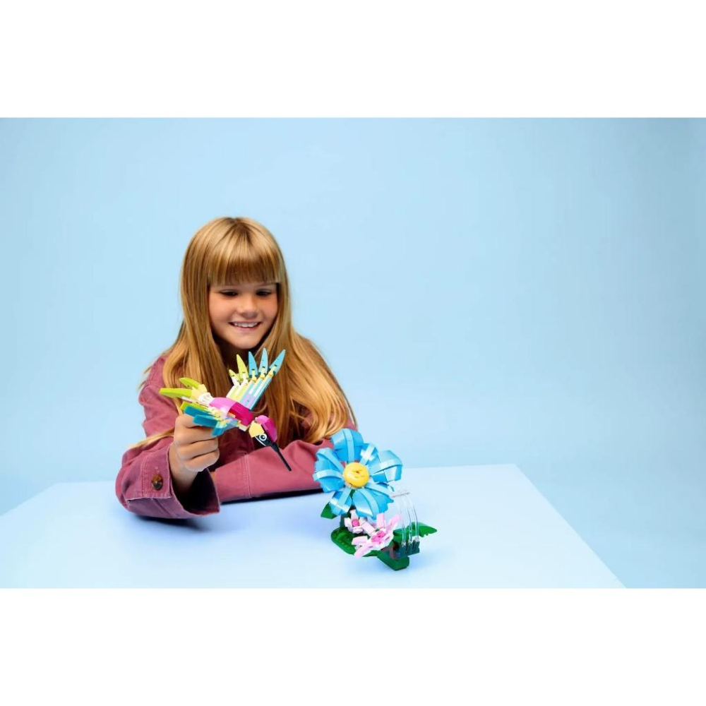 [樂享積木] LEGO 31384 野生動物：多彩蜂鳥 創意3合一系列-細節圖8