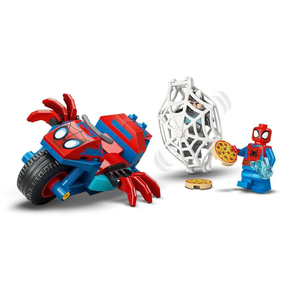 [樂享積木] LEGO 11206 蜘蛛人騎摩托車大戰犀牛人 蜘蛛人系列-細節圖4