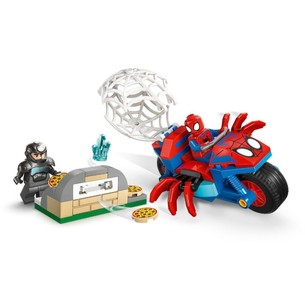 [樂享積木] LEGO 11206 蜘蛛人騎摩托車大戰犀牛人 蜘蛛人系列-細節圖5