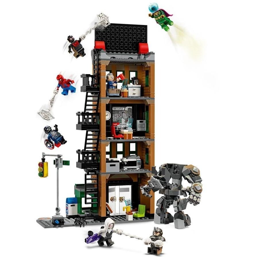 [樂享積木][可刷卡] LEGO 76342 蜘蛛人大戰神秘法師：號角日報 超級英雄系列-細節圖5