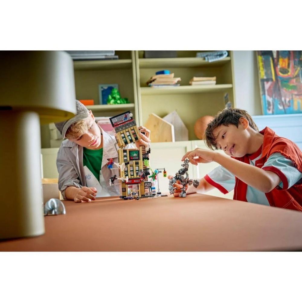 [樂享積木][可刷卡] LEGO 76342 蜘蛛人大戰神秘法師：號角日報 超級英雄系列-細節圖7