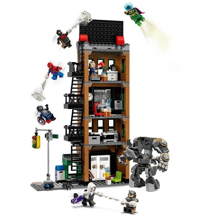 [樂享積木][可刷卡] LEGO 76342 蜘蛛人大戰神秘法師：號角日報 超級英雄系列-細節圖5
