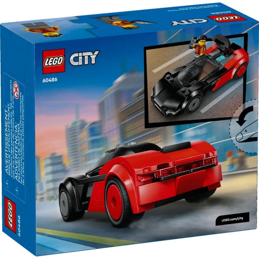 [樂享積木][可刷卡] LEGO 60486 電動超跑 城市系列-細節圖2