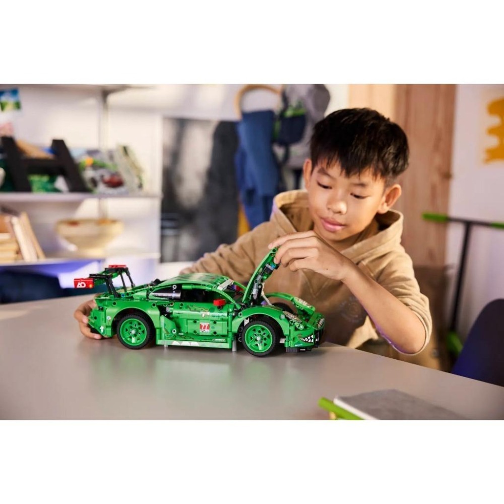 [樂享積木][可刷卡] LEGO 42224 Porsche 911 GT3 R Racing 賽車 科技系列-細節圖8