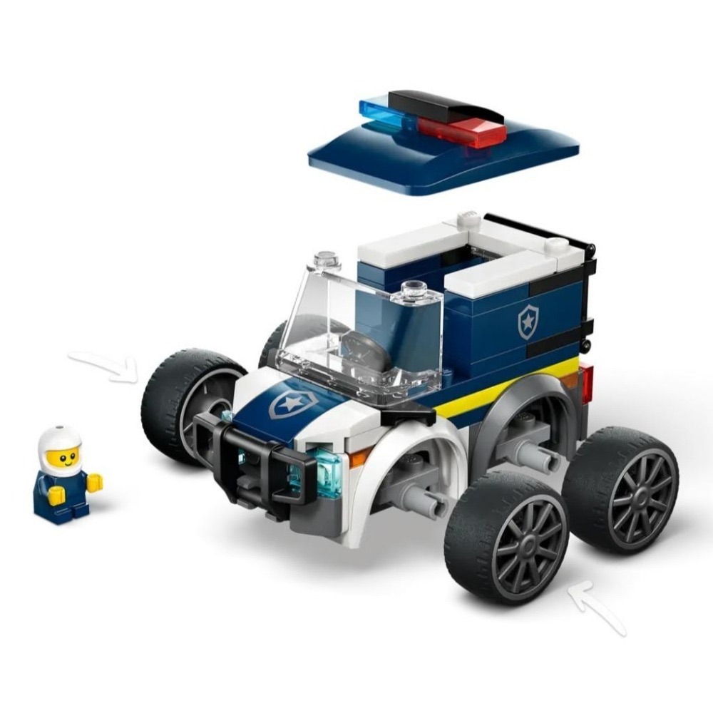 [樂享積木] LEGO 60481 Rides－警用卡車 城市系列-細節圖3