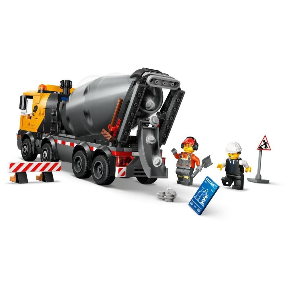 [樂享積木] LEGO 60478 混凝土攪拌車 城市系列-細節圖5