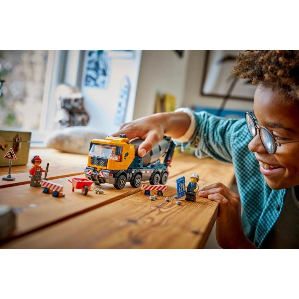 [樂享積木] LEGO 60478 混凝土攪拌車 城市系列-細節圖8